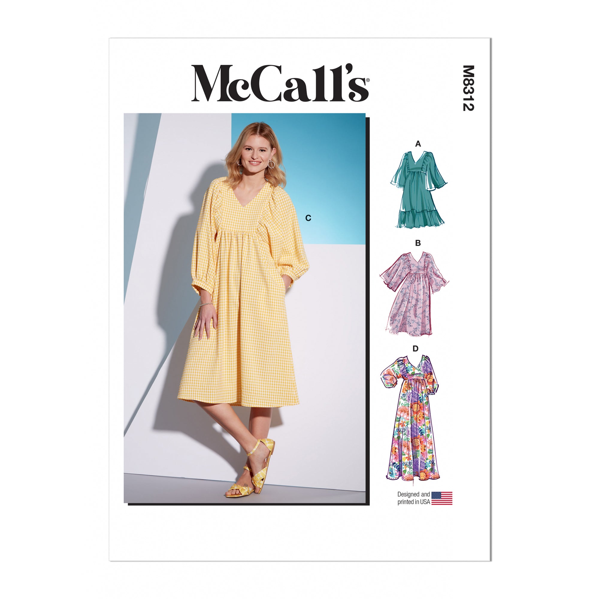 M8312 Misses' Dresses – Fabricville