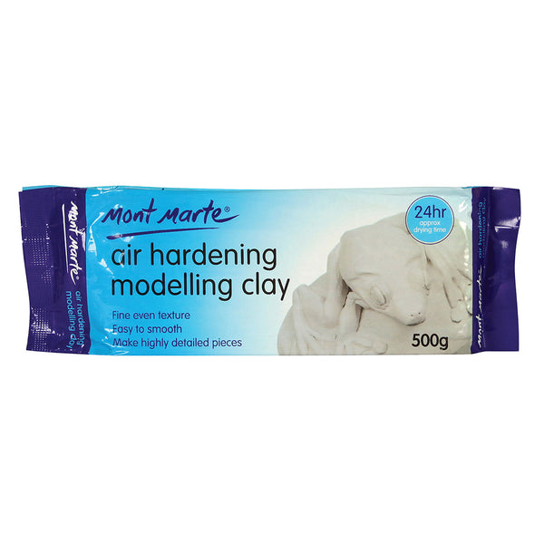 MONT MARTE Air Hardening Modelling Clay - 500g - White