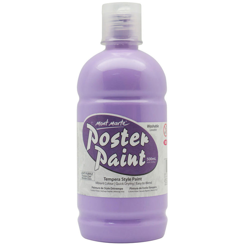 MONT MARTE Poster Paint - 500ml - Light Purple