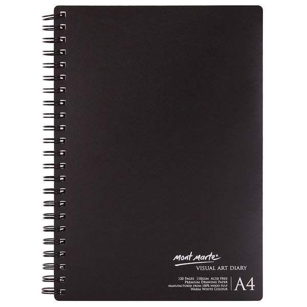 MONT MARTE Visual Art Diary 110gsm - 120 pages - A4