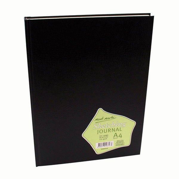 MONT MARTE Sketching Journal with Croc Finish 150gsm - 100 pages - A4 Portrait