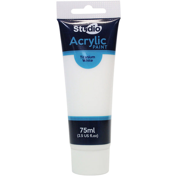 MONT MARTE Studio Acrylic Paint - 75ml - Titanium White