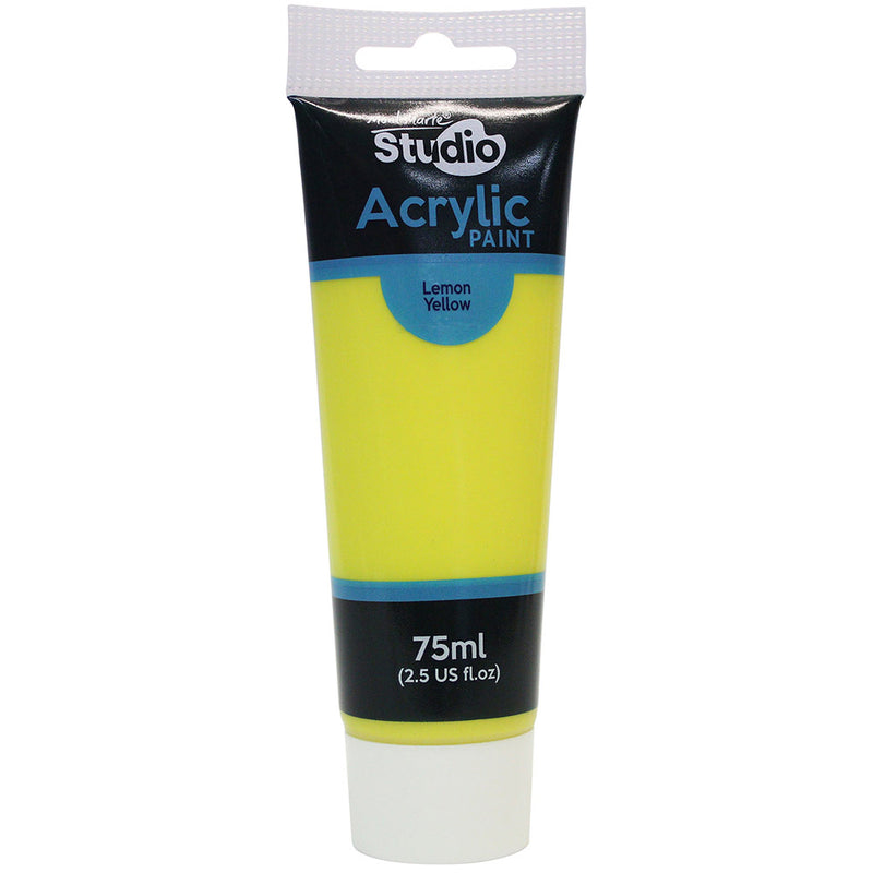 MONT MARTE Studio Acrylic Paint - 75ml - Lemon Yellow