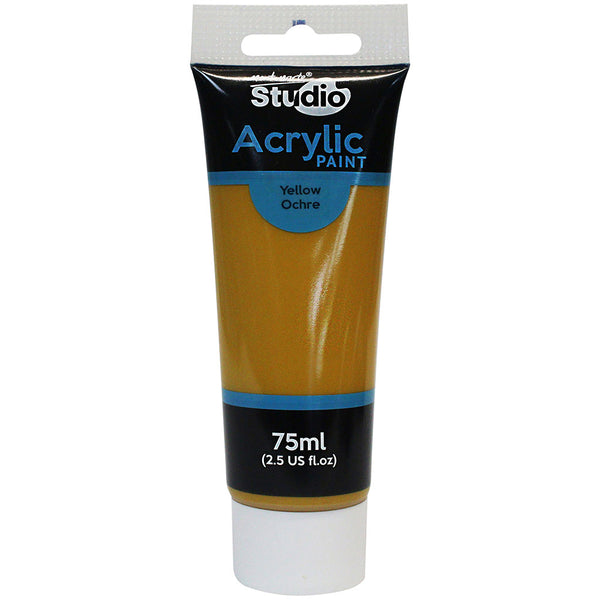 MONT MARTE Peinture à l'acrylique Studio - 75ml - Ocre jaune