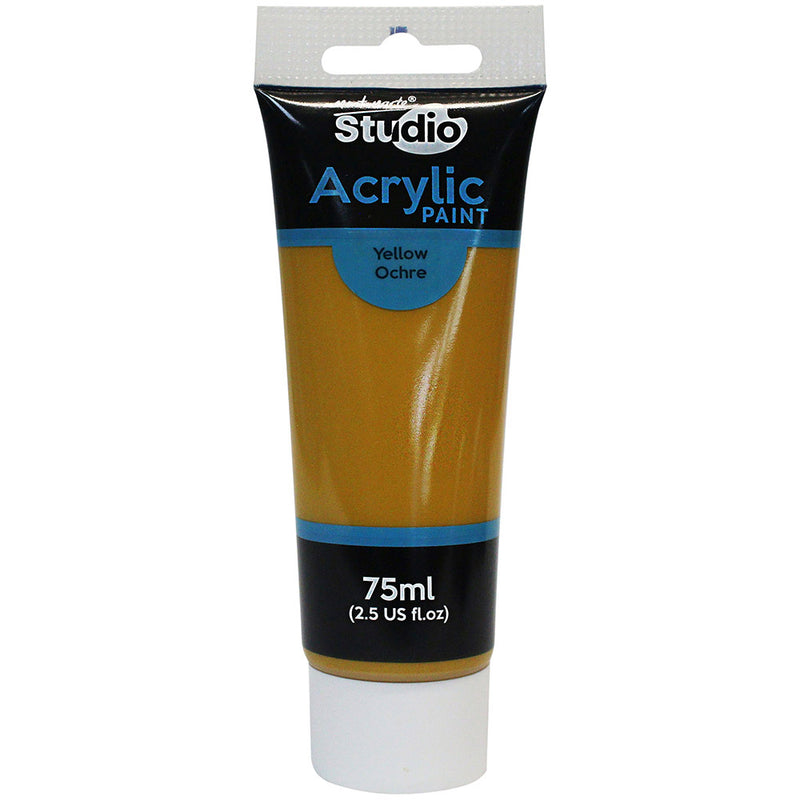 MONT MARTE Studio Acrylic Paint - 75ml - Yellow Ochre