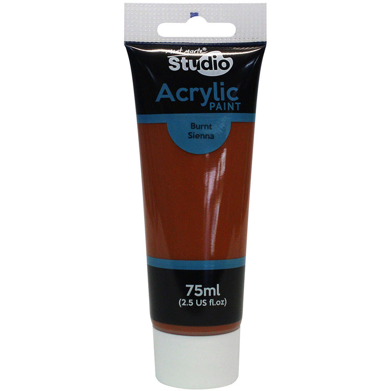 MONT MARTE Studio Acrylic Paint - 75ml - Burnt Sienna