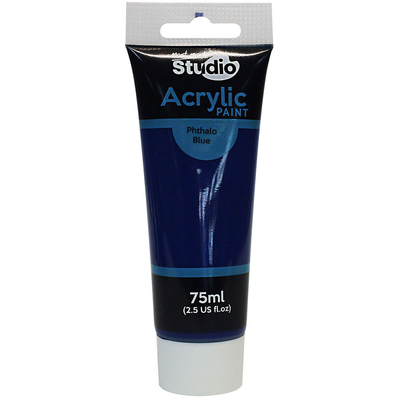 MONT MARTE Studio Acrylic Paint - 75ml - Phthalo Blue