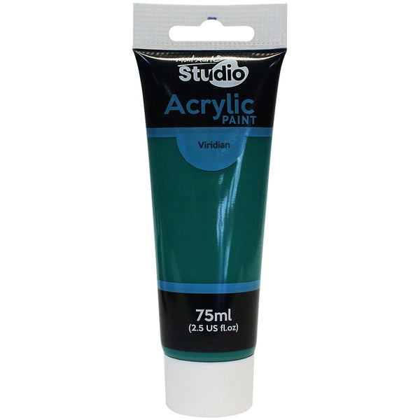 MONT MARTE Studio Acrylic Paint - 75ml - Viridian