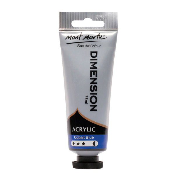 MONT MARTE Peinture à l'acrylique Dimension - 75ml - Bleu cobalt