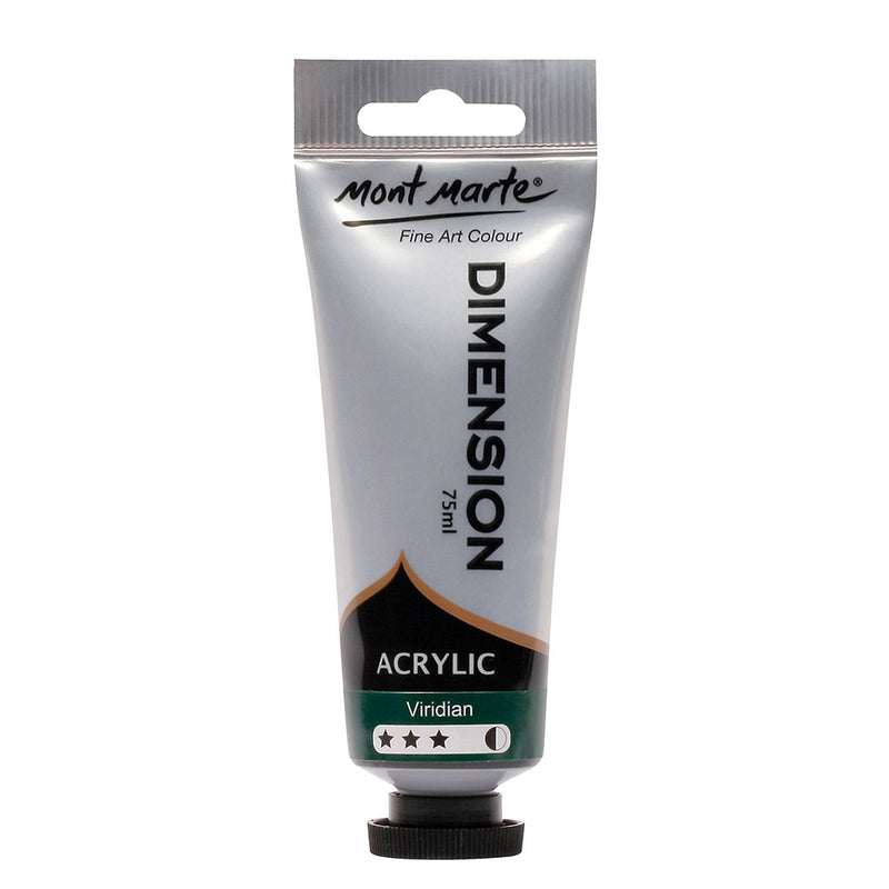 MONT MARTE Dimension Acrylic Paint - 75ml - Viridian