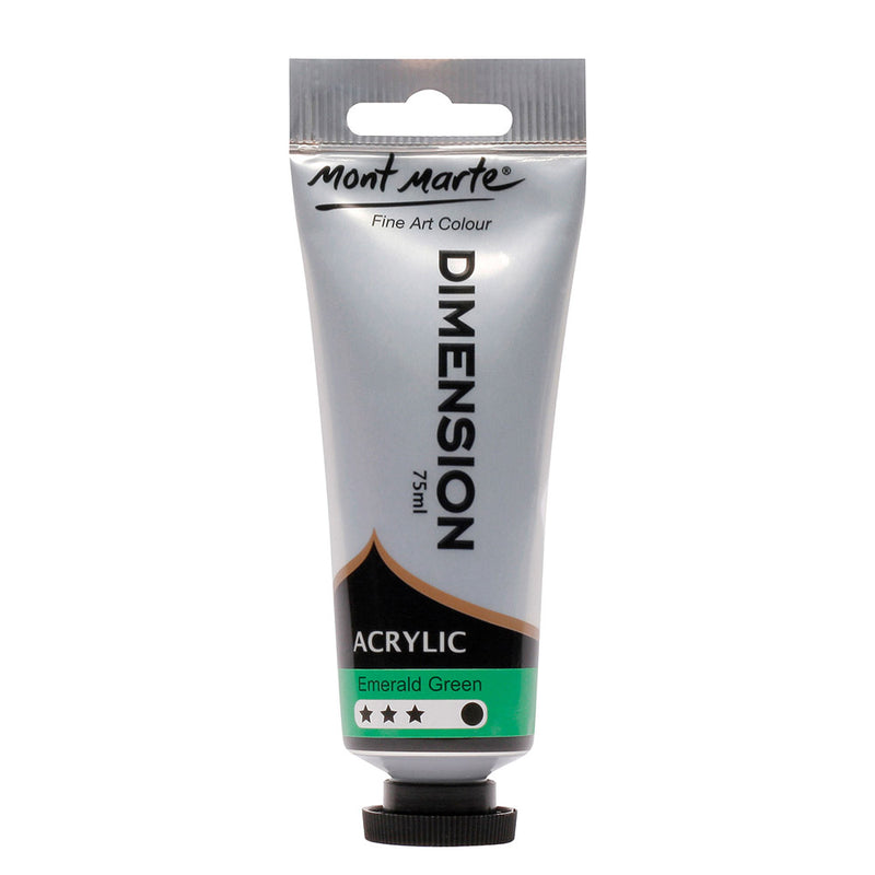 MONT MARTE Dimension Acrylic Paint - 75ml - Emerald Green