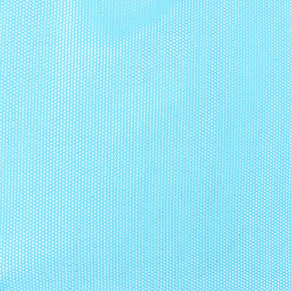 6 x 6 Fashion Fabric Swatch - Stretch Mesh 4-Way - Aqua