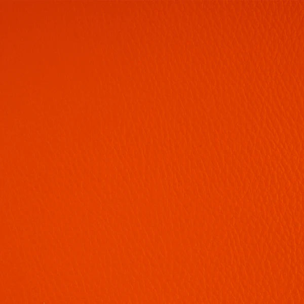 9 x 9 inch Home Decor Fabric - Utility - Premium Leather Look - Orange