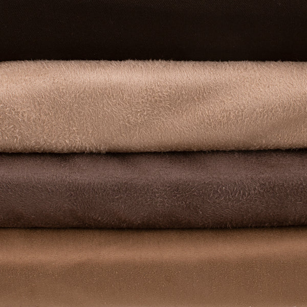 Mystery fabric - Solid - Brown