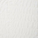 Novelty White Knit - Embossed - White