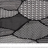 Novelty Black Knit - Patchwork - Black