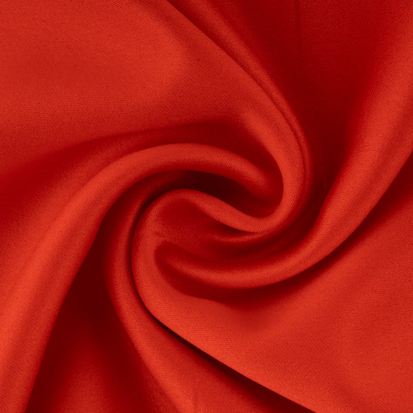 Novelty polyester solid - Fire red