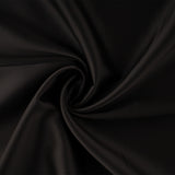 Novelty Polyester Solid - Shiny black
