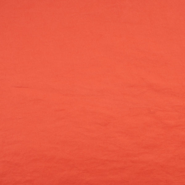 Tissu de polyester uni fantaisie - Orange