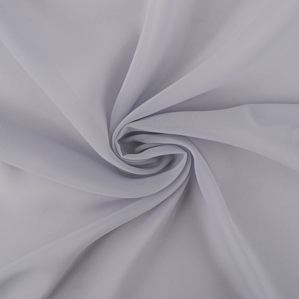 Tissu de polyester uni Fantaisie - Chiffon - Pierre