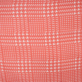 Tissu de polyester imprimé Fantaisie - Pied de poule - Orange
