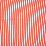 Novelty Polyester Print - Stripes - Orange