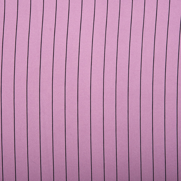 Assorted Polyester Print - Stripes - Purple
