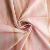 Novelty Polyester Print - Abstact - Pink / Brown