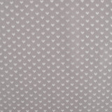 Tissu de polyester imprimé Fantaisie - Double V - Gris