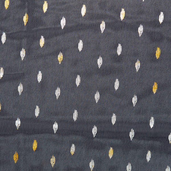 JOSEPH RIBKOFF Collection - Chiffon - Leafs - Black