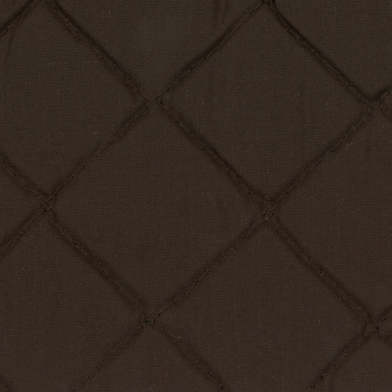 Quilted Back to Back Broadcloth - Brown