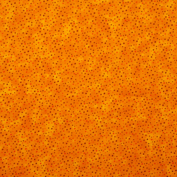Compléments Coton Imprimé - Pois - Orange