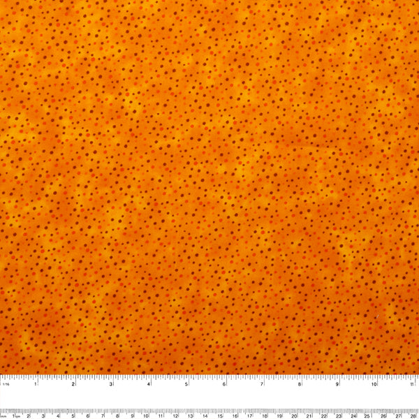 Blenders Cotton Print - Dots - Orange