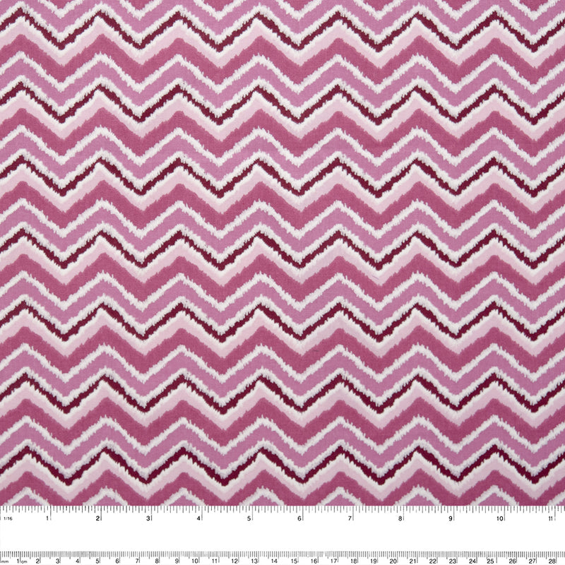 Blenders Cotton Print - Herringbone - Dusty pink