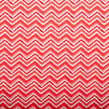 Blenders Cotton Print - Herringbone - Pink / Red