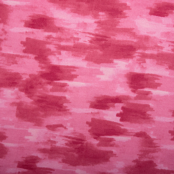 Blenders Cotton Print - Brush stroke - Pink