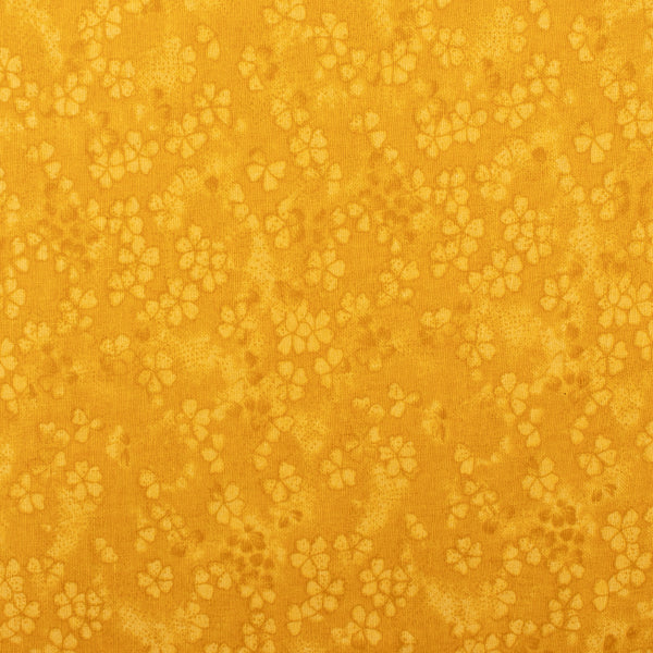 Blenders - Cotton Print - Daisy - Mustard