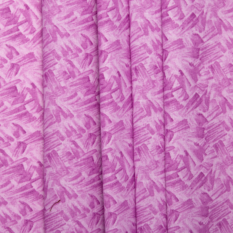 Blenders - Cotton Print - Grass - Purple