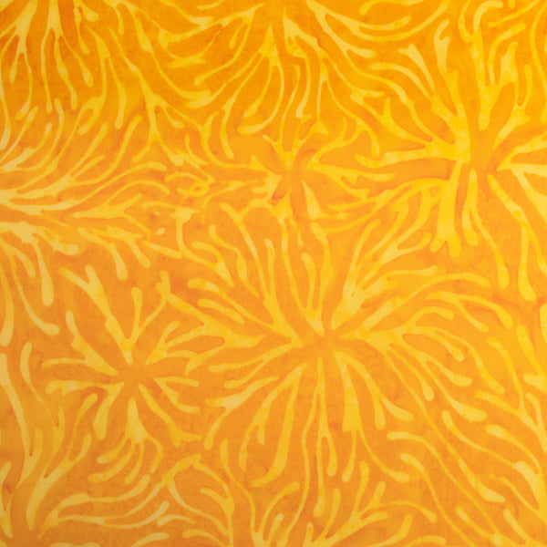 BALI batik - Anemone - Yellow