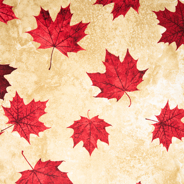 STONE HENGE OH CANADA - Maple leaf - Golden / Red