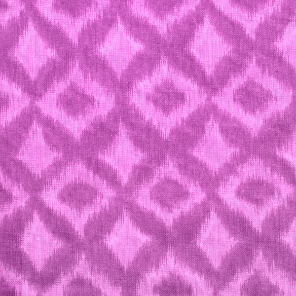 Wide Quilt Backing Print - Diamond - Purple