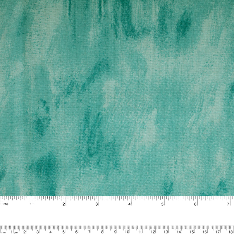 Wide Quilt Backing Print - Marble - Mint