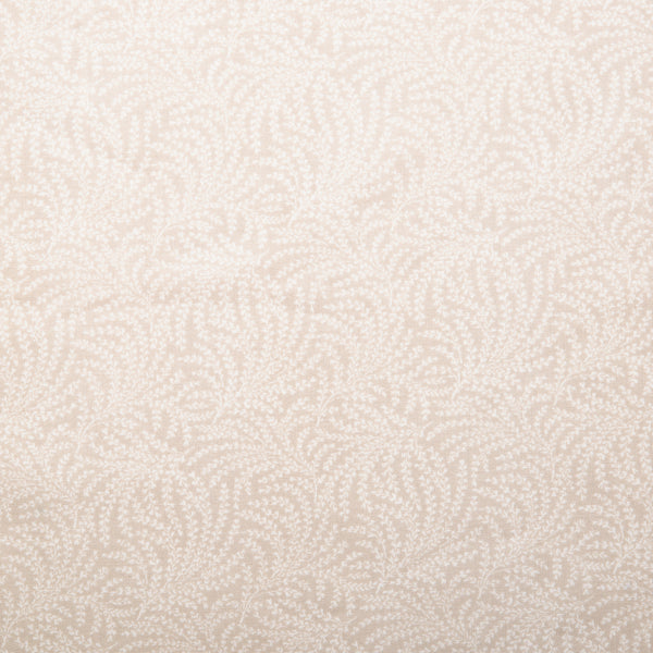Wide Quilt Backing Print - Branch leaf - Beige