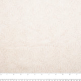 Wide Quilt Backing Print - Branch leaf - Beige