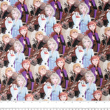 Licensed Cotton Print - Frozen - Multicolor