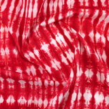 Northcott - Batik BANYAN - coton imprimé - Rouge cerise