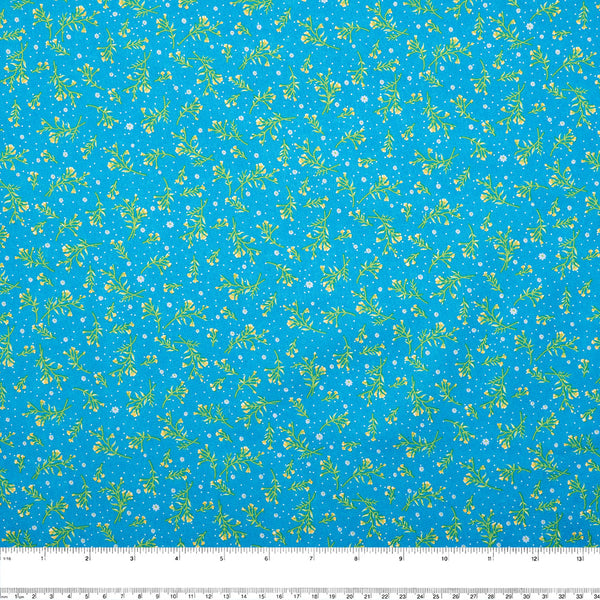 BLOOMFIELD CALICO'S Cotton Print - Branch - Blue