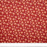 BLOOMFIELD CALICO'S - Coton imprimé - Bouquet - Rouge