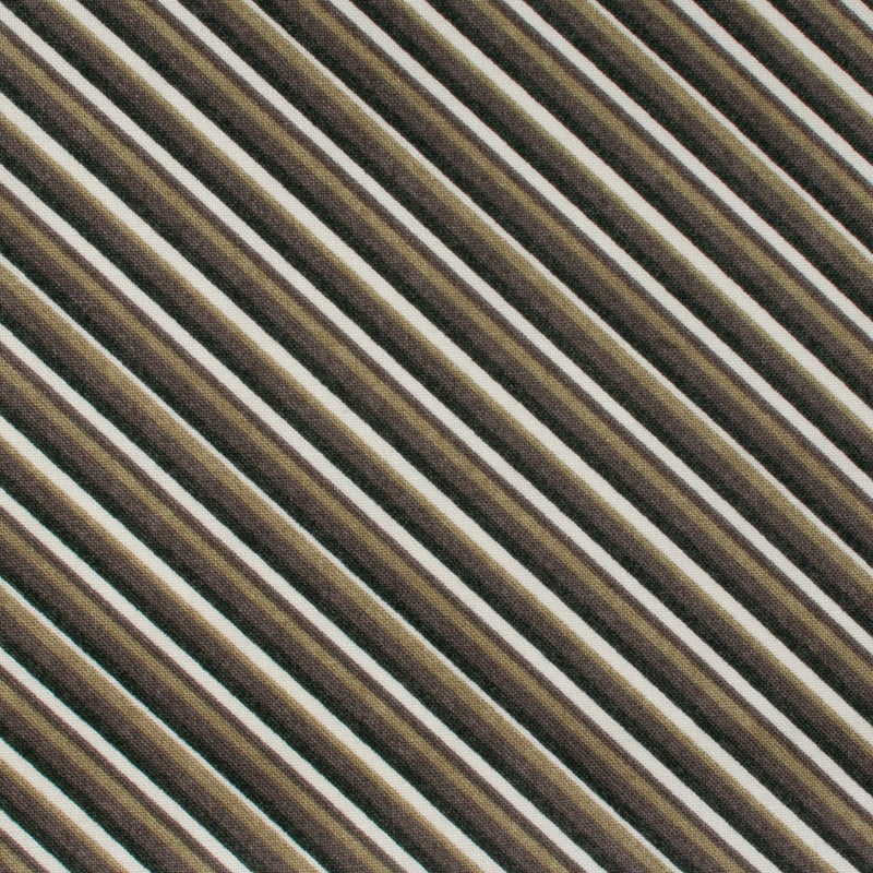 WINDHAM Blender's Cotton - Stripes - Dark brown