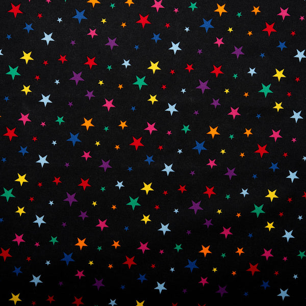 Just Basic - Stars - Black / Multicolor